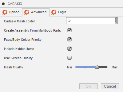 Advanced settings